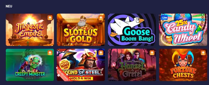 Spielübersicht & Wetten games